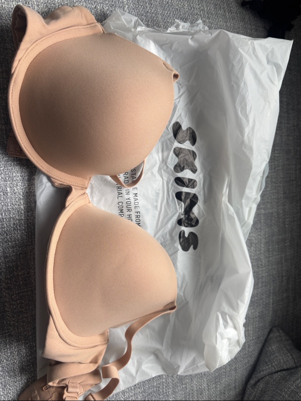 SKIMS Fits Everybody Push-Up Bra - Clay- NWT